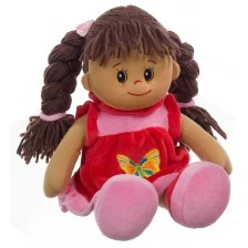 Μαλακή κούκλα σειρά Lucy Poupetta 30 cm.