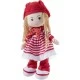 Μαλακή κούκλα με κόκκινο καπάκι 30 cm