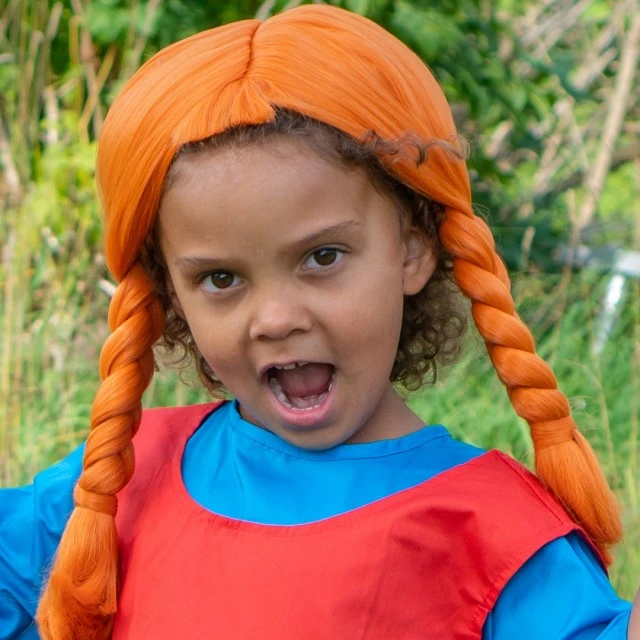 Παιδικό παιχνίδι περούκα Pippi Longstocking