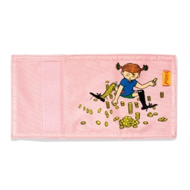 Παιδικό πορτοφόλι Pippi Longstocking ροζ