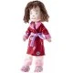 Μαλακή κούκλα Laura Laura με ρούχα γδύσιμο 32 cm.