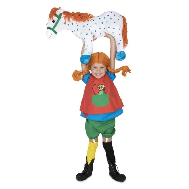 Μαλακή κούκλα Pippi Longstocking’s άλογο 60 cm.