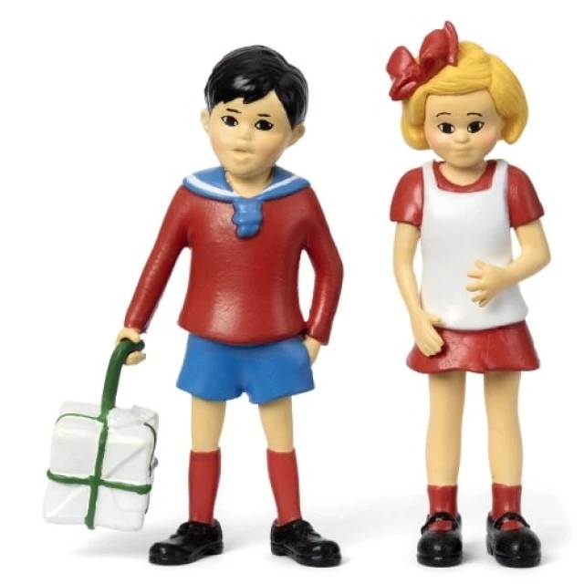 Σετ φιγούρες Pippi - Tommy and Annika