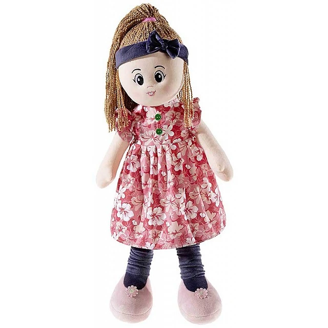 Μεγάλη μαλακή κούκλα Chloe 63 cm.