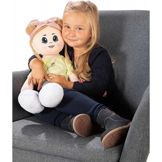 Μεγάλη μαλακή κούκλα Chloe 63 cm.