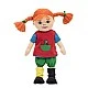 Μαλακή κούκλα Pippi 40 cm.