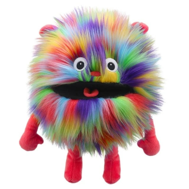 Κούκλα για θέατρο Baby monster πολύχρωμη 35 cm.