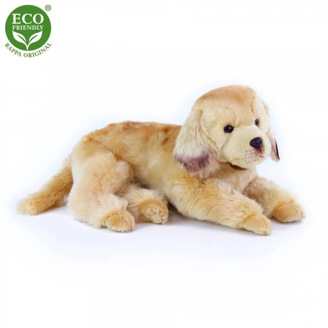 Λούτρινο ξαπλωμένο σκυλί Golden Retriever 32 εκ.