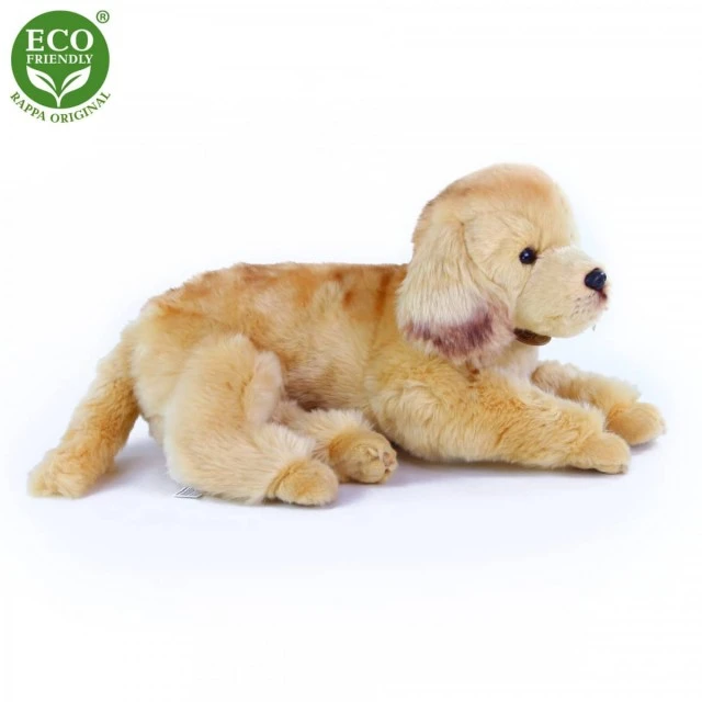 Λούτρινο ξαπλωμένο σκυλί Golden Retriever 32 εκ.