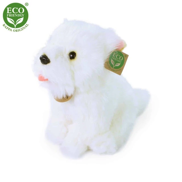 Λούτρινο σκυλί West Highland White Terrier καθιστό 23 cm