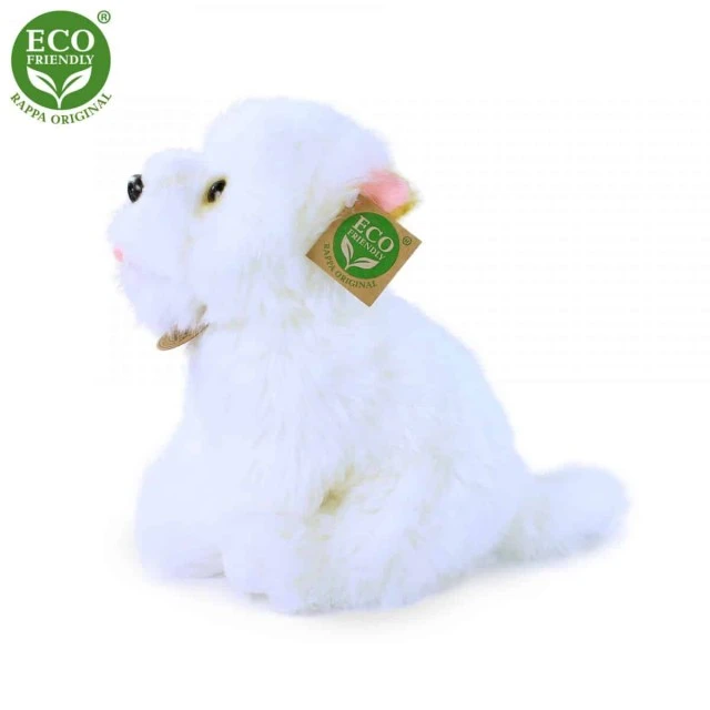 Λούτρινο σκυλί West Highland White Terrier καθιστό 23 cm