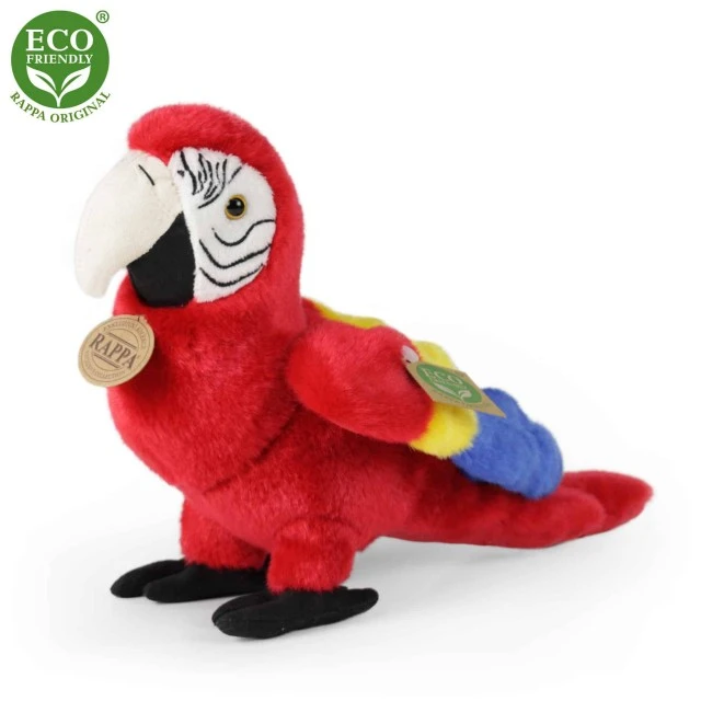 Λούτρινο Parrot Red Macaw 24 cm.