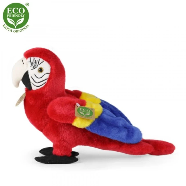 Λούτρινο Parrot Red Macaw 24 cm.
