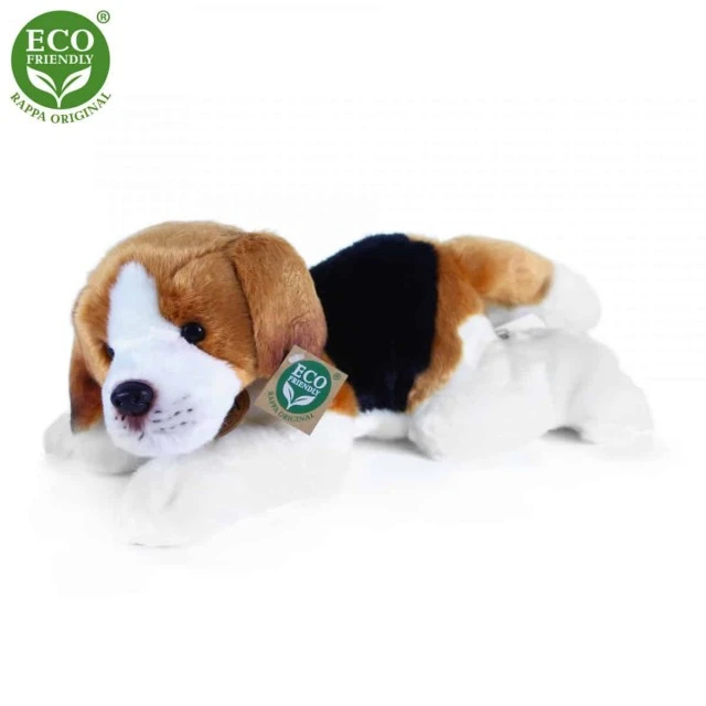 Λούτρινο σκυλί Beagle ξαπλωμένο 30 cm.