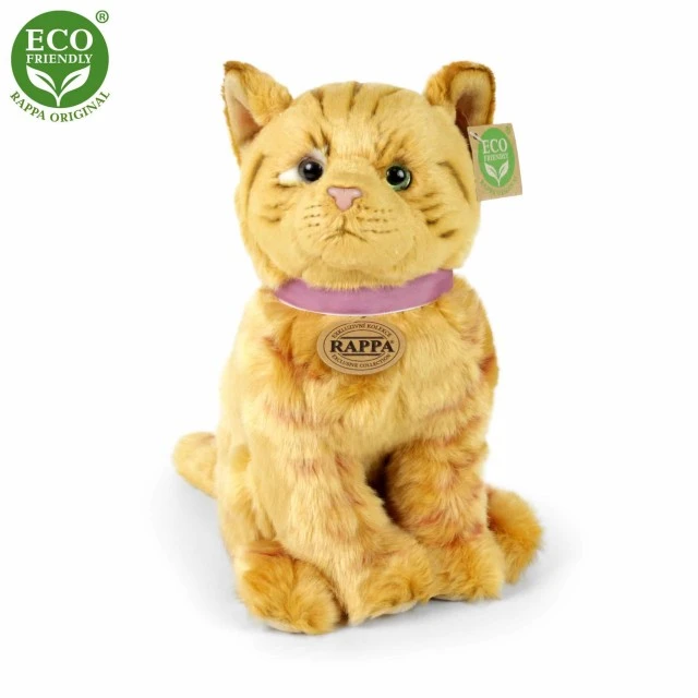 Λούτρινο Cat καφέ κάθισμα 25 cm.