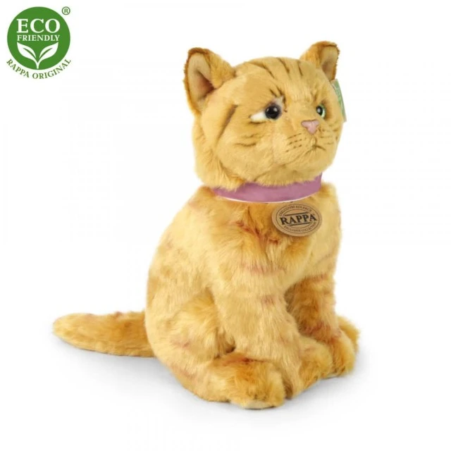 Λούτρινο Cat καφέ κάθισμα 25 cm.