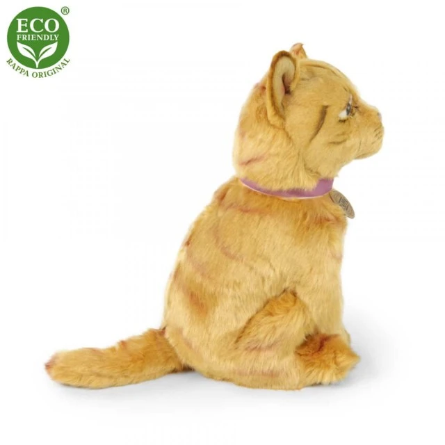 Λούτρινο Cat καφέ κάθισμα 25 cm.