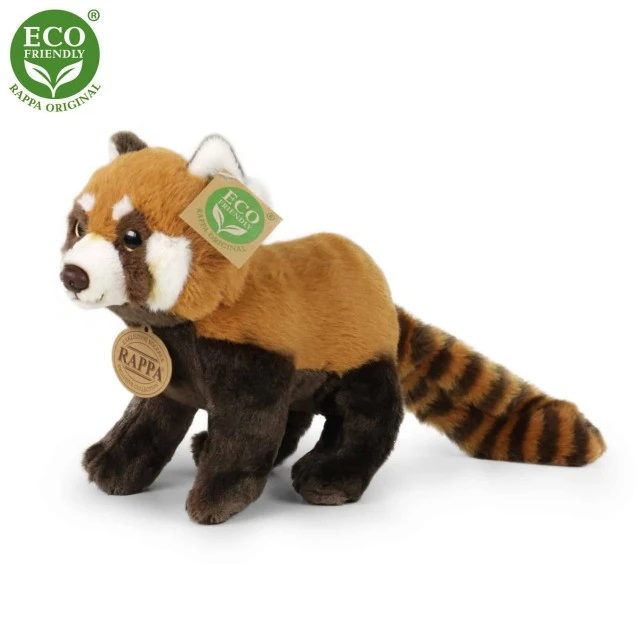 Λούτρινο κόκκινο Panda όρθιο 20 cm.