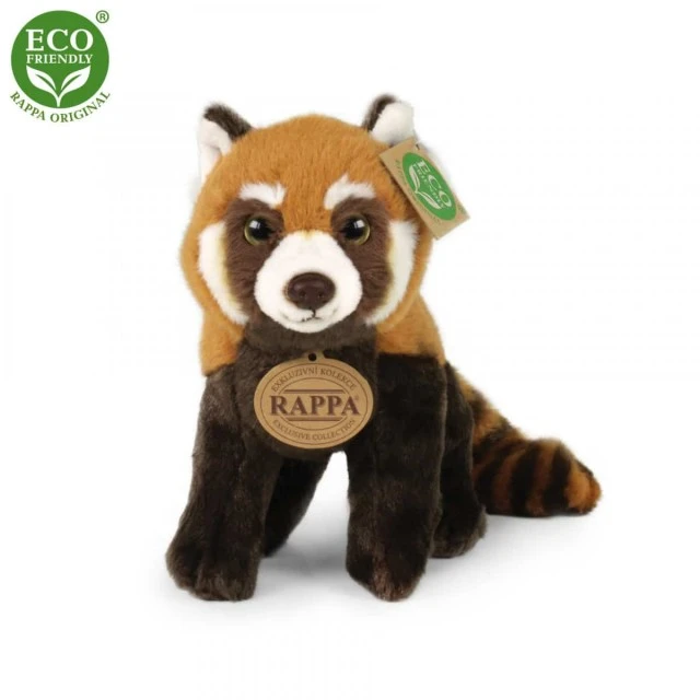 Λούτρινο κόκκινο Panda όρθιο 20 cm.