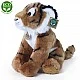 Λούτρινο Tiger κάθεται 30 cm.