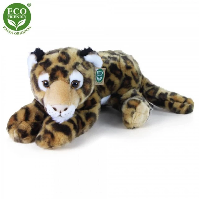Λούτρινο Leopard ξαπλωμένο 40 cm.