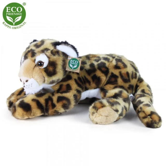 Λούτρινο Leopard ξαπλωμένο 40 cm.