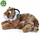 Λούτρινη Τίγρη ξαπλωμένη 36 cm.