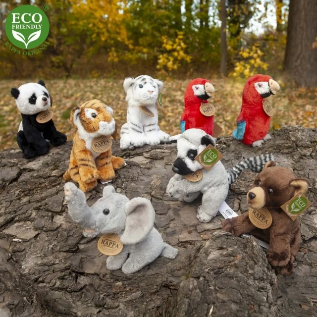 Λούτρινο Panda κάθετο 15 cm.