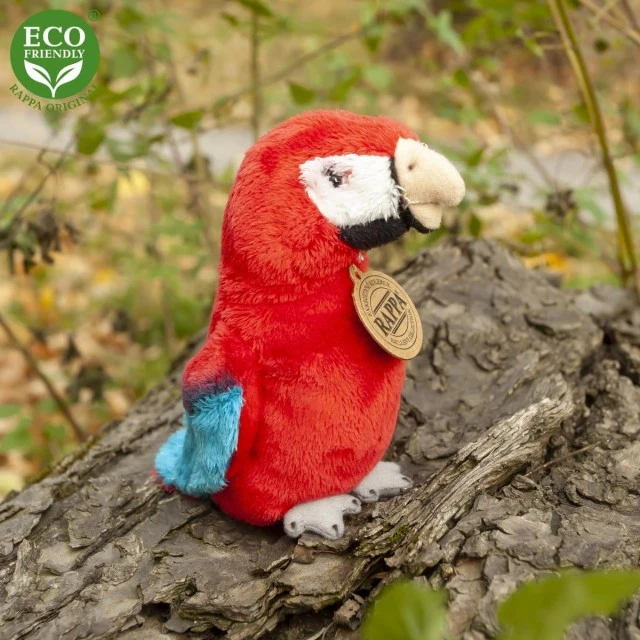 Λούτρινο Parrot Red Macaw 15 cm.