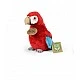Λούτρινο Parrot Red Macaw 15 cm.