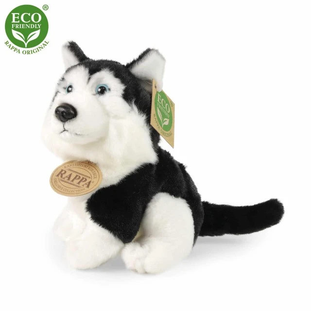 Λούτρινο Husky μαύρο 16 cm.