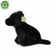 Λούτρινο Dog Starfordshire Bull Terrier μαύρο 30 cm.