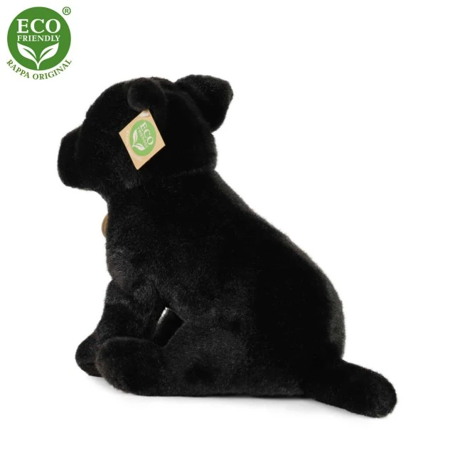 Λούτρινο Dog Starfordshire Bull Terrier μαύρο 30 cm.