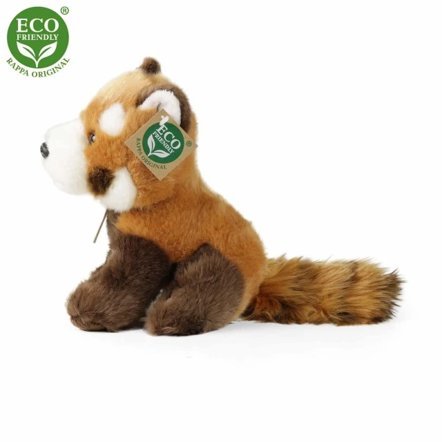 Λούτρινο κόκκινο Panda κάθεται 18 cm.