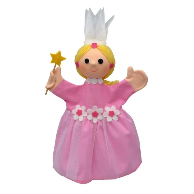 Θεατρική κούκλα The Flower Fairy ροζ 34 cm.