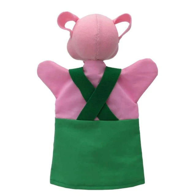 Μαριονέτα για θέατρο Piggy green 26 cm.