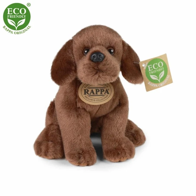 Λούτρινο Dog Brown Labrador κάθετο 20 cm.