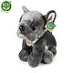 Λούτρινο Dog Grey French Bulldog κάθισμα 26 cm.