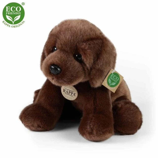 Λούτρινο Dog Brown Labrador κάθετο 26 cm.