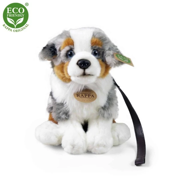 Λούτρινο Australian Shepherd με λουρί 27 cm.