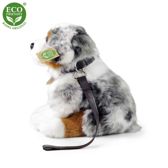 Λούτρινο Australian Shepherd με λουρί 27 cm.