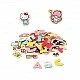 Σετ ξύλινα μαγνητικά γράμματα και ειδώλια Hello Kitty 75 τεμαχίων