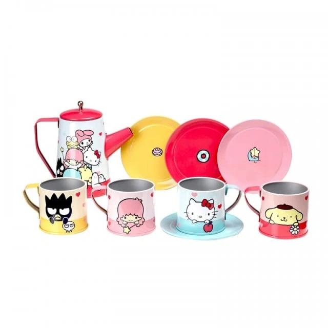 Μεταλλικό σετ τσαγιού Hello Kitty 10 τεμαχίων