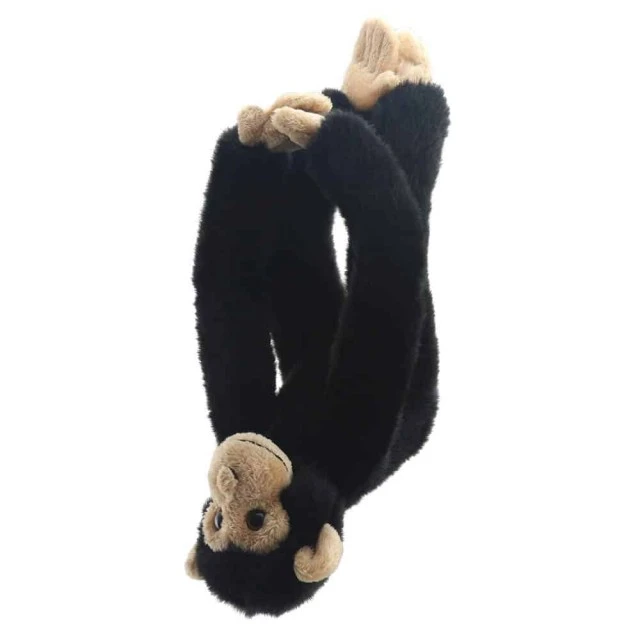 Λούτρινος Χιμπατζής με Velcro στα πόδια 30 cm.