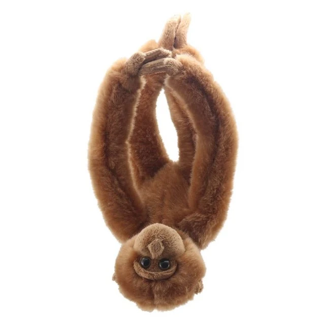 Λούτρινο Ουρακοτάγκο με Velcro στα πόδια 30 cm.