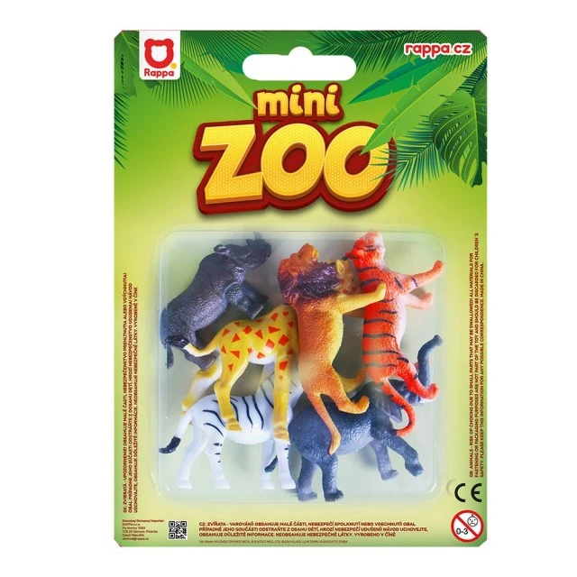 Σετ ειδώλια Άγρια ζώα - 6 τεμάχια 6-7 cm.