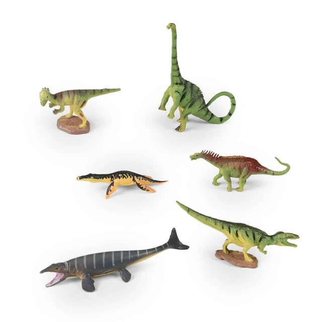 Σετ ειδώλια Dinosaurs III - 6 τεμάχια 6-10 cm.