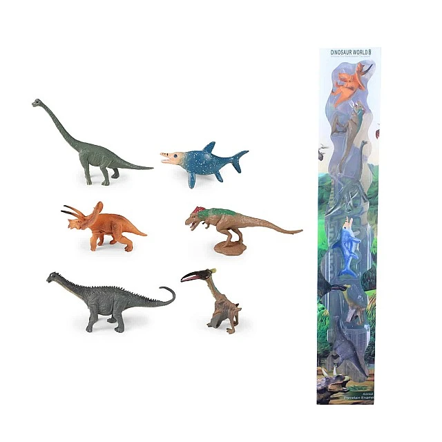 Σετ ειδώλια Dinosaurs IV - 6 τεμάχια 5-9 cm.