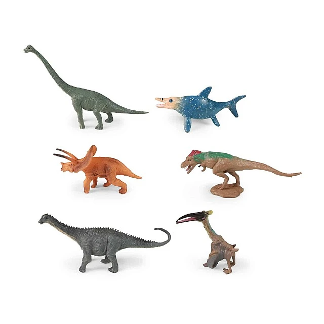 Σετ ειδώλια Dinosaurs IV - 6 τεμάχια 5-9 cm.