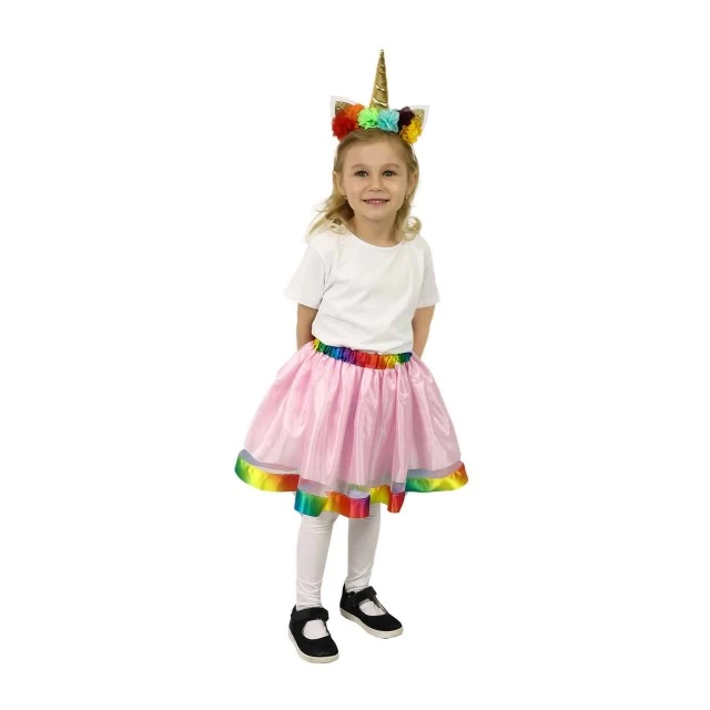 Θεατρική Στολή Unicorn II - τιάρα και φούστα tutu